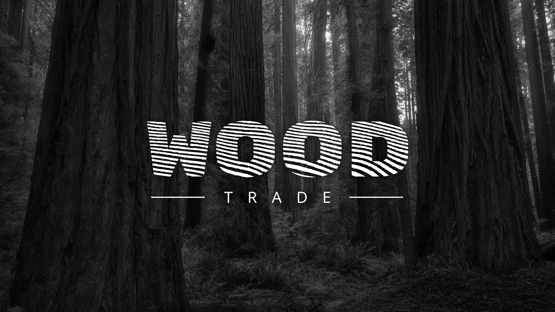 Разработка логотипа для компании «Wood Trade» в Монино