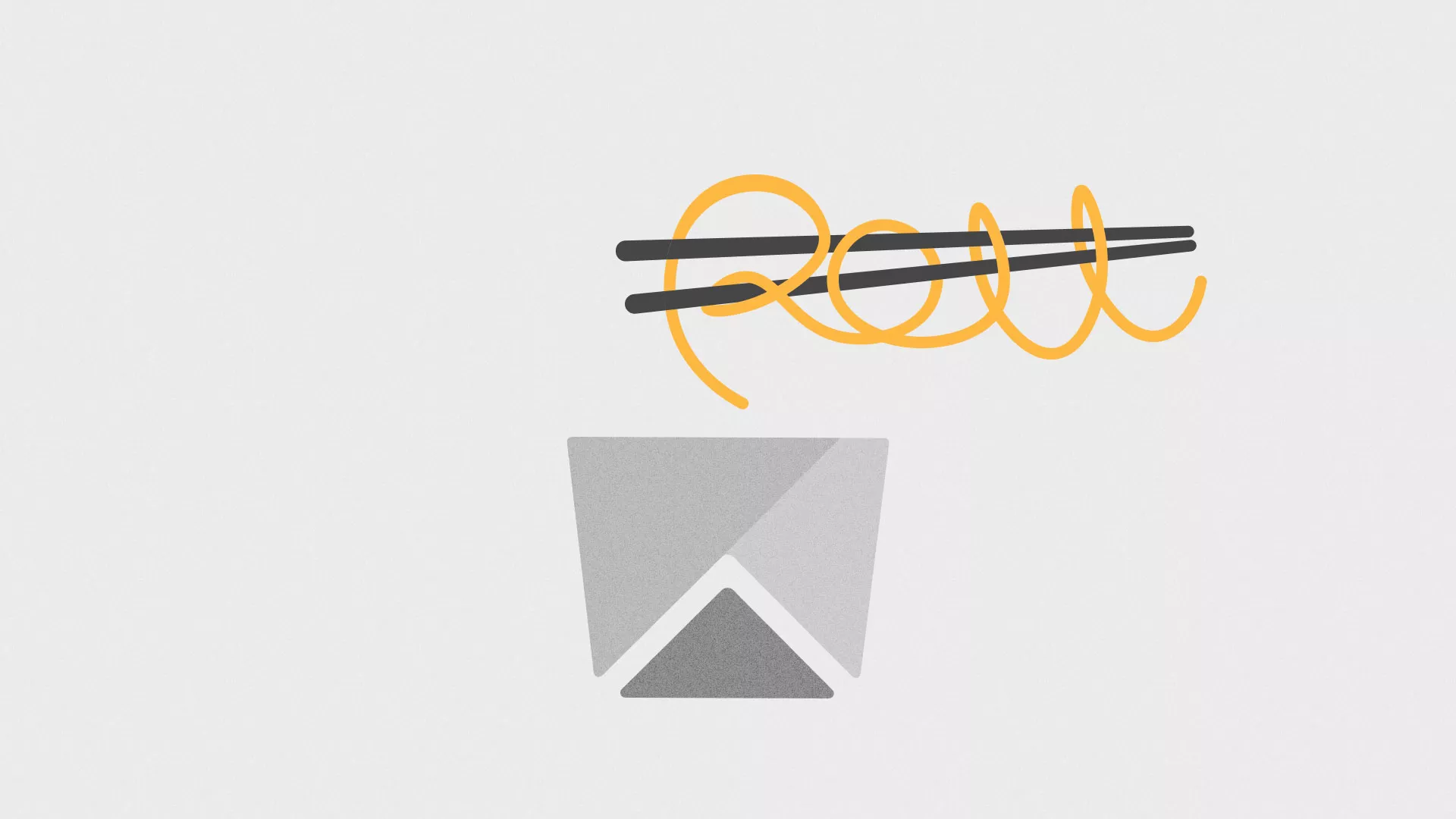 Оформление меню суши-бара «Roll Wok Club» в Монино