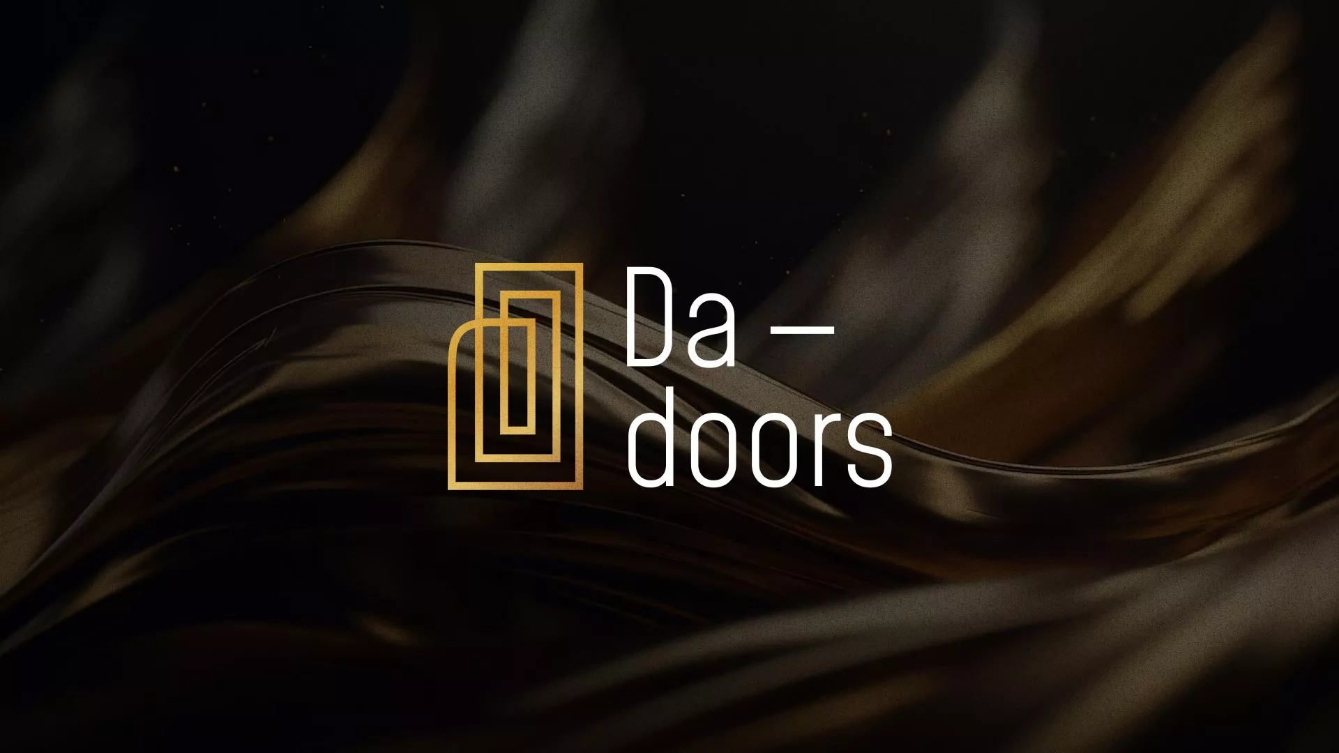 Разработка логотипа для компании «DA-DOORS» в Монино