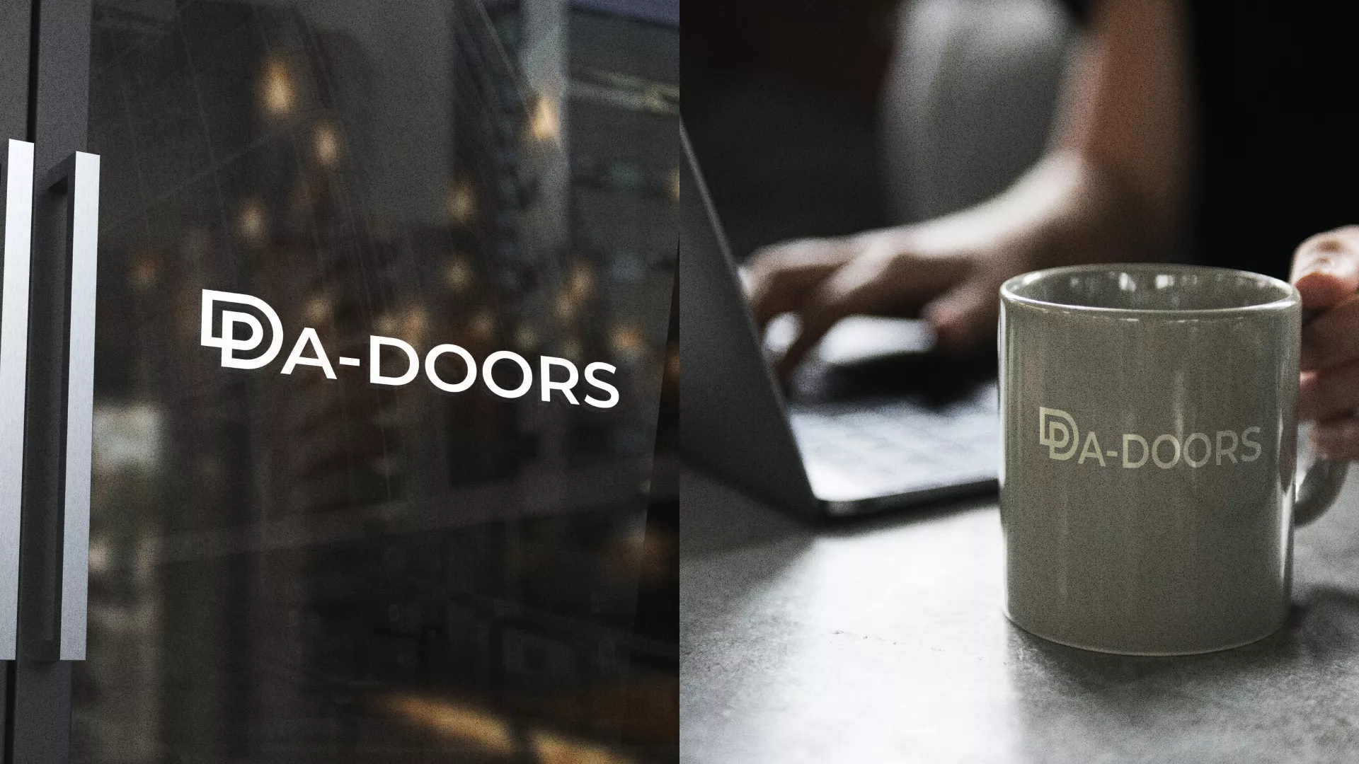 Создание логотипа компании «DA-DOORS» в Монино